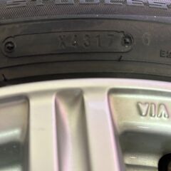 タイヤ（ホイール付き）4本セット売りますの画像
