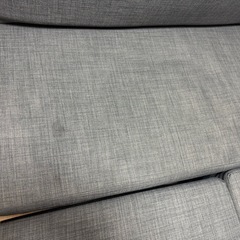  寝椅子付きコーナーソファベッドの画像
