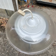 【百光工建】中古LED照明◯クリアドーム型ランプ 約40cm！の画像