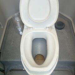 ☆まだまだキレイです☆仮設トイレ(洋式) / お引取り限定の画像