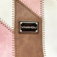 VIVAYOU ビバユー トートバッグ ハンドバッグ スエード調 ピンクの画像