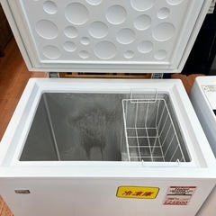 Haier 上開き式冷凍庫 145L JF-NC145F-1 2022年製【リサイクルマート下関店】の画像