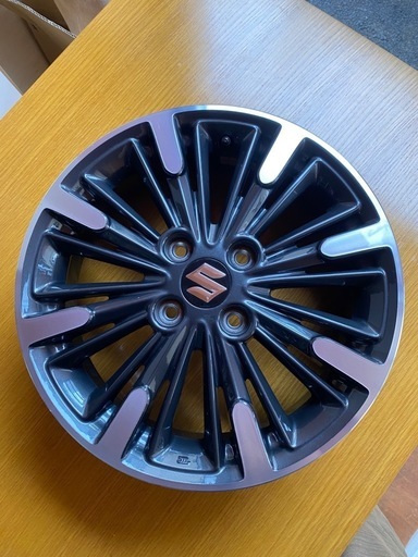 SUZUKI スペーシアCUSTOM/HYBRID純正アルミホイール配送可