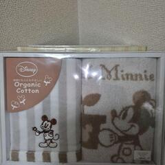 未使用 ディズニーグッズ３点ウォシュタオル　保存ストッカー2個　グラス５個の画像