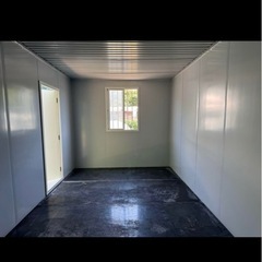 福岡市内展示物あり、見学可能　プレハブハウス3×6 物置きコンテナハウスガレージの画像