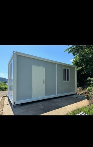 福岡市内展示物あり、見学可能　プレハブハウス3×6 物置きコンテナハウスガレージ