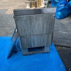 中古厨房 タニコー 卓上フライヤー NB-TCFL-4045G ＬＰガス 400×450×410   フライヤー　 業務用　 厨房機器　 ガスフライヤー　 架台付きの画像