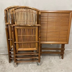 折りたたみ　テーブルセット　未使用の画像