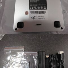 UN150P　新古品　新品開封済み　メモリ16G　SSD500G　Intel® N150 Processor　付属品完備　ミニパソコン　ミニPC　デスクトップPCの画像