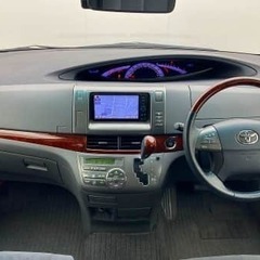 【自社ローン対象】トヨタ　エスティマ　メモリーナビ　 両側電動スライドドア　スマートキーの画像
