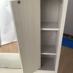 No.93　　ドレッサー　３面鏡　折りたたみイス付き（豊橋市収集業務課リユース家具）の画像