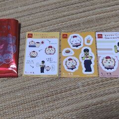 マクドナルド限定　ちいかわ　シール
