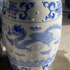 ※ 陶器 椅子 中国風　6脚セット　の画像