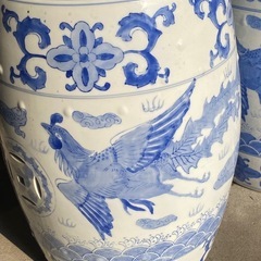 ※ 陶器 椅子 中国風　6脚セット　の画像