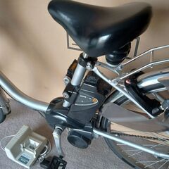 ＜整備済み中古＞　26インチ ママチャリ 電動アシスト自転車 3段変速の画像