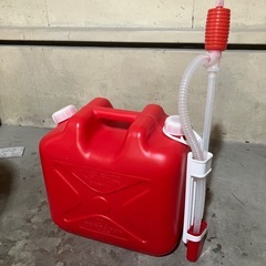 【値下】灯油ストーブ　ポリタンク付の画像