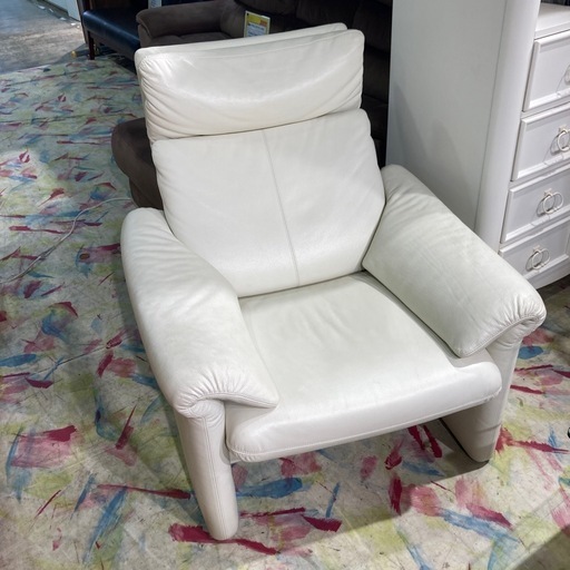 エルポ　本革　1人掛けソファ