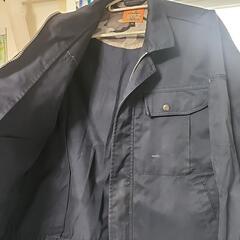 作業着 ジャケット ネイビーの画像