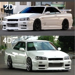 R34系スカイライン　ユーラス　ボンネットリップ　ボンネットスポイラー　フードトップモール　その2の画像