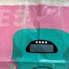 新幹線　はやぶさ　ビニールバッグ　ナップサックの画像