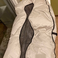 【美品】ロングソファベッド（ナイスデイ/ボタン1つ90秒で自動に膨らむ）の画像