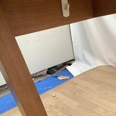 【購入者決定】No.103　ダイニングテーブルセット（4人かけ）（豊橋市収集業務課リユース家具）の画像