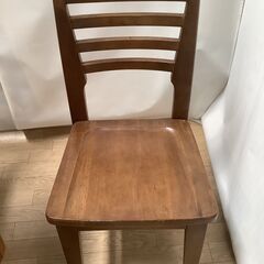 【購入者決定】No.103　ダイニングテーブルセット（4人かけ）（豊橋市収集業務課リユース家具）の画像