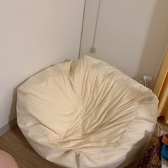 【美品】 無印良品　ビーズ　ソファ　の画像