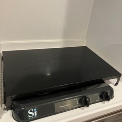 山崎実業　tower タワー　コンロカバー　黒の画像