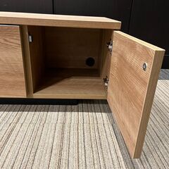 【コンテナ保管】【展示品・未使用品】テレビボード シャビーナチュラル 幅160㎝ 🚚自社配送時💳代引き可🚚(現金、クレジット、スマホ決済対応)の画像