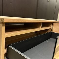 【コンテナ保管】【展示品・未使用品】テレビボード シャビーナチュラル 幅160㎝ 🚚自社配送時💳代引き可🚚(現金、クレジット、スマホ決済対応)の画像