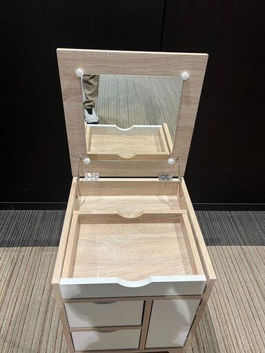 展示品・未使用品】ドレッサー コンパクト サイドボード 鏡台