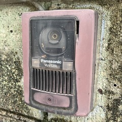Panasonicパナソニックテレビドアホン中古の画像
