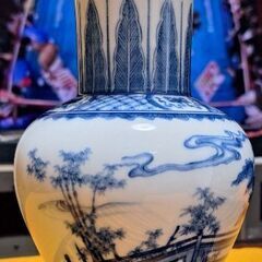 三国志 貂蝉 美女連環の計 董卓・呂布の花瓶(壺)の画像