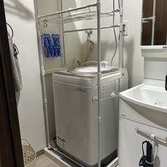 【7/5-6引取希限定】洗濯用ハンガーラックの画像