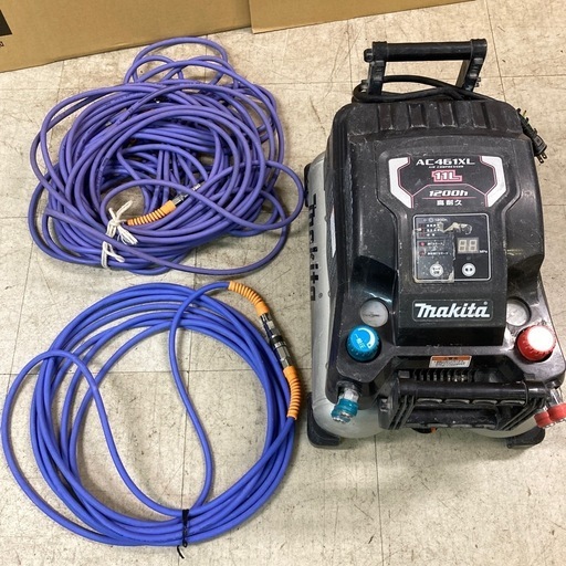 動作品 makita マキタ エアーコンプレッサー AC461XL 11L