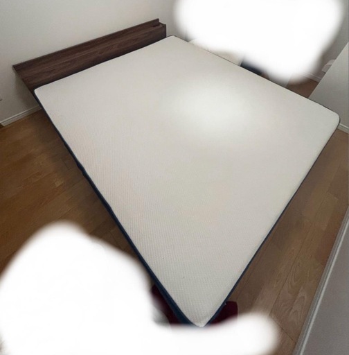 クイーンサイズ コアラマットレス ベッドフレーム