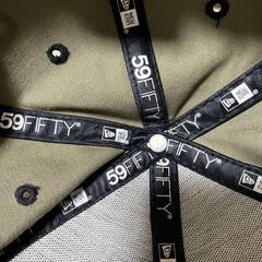 NY ニューヨーク59fiftyキャップ クーパーズタウンコレクションミリタリーの画像
