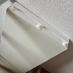 突っ張りラック ホワイトの画像