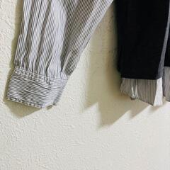 ジェイプレス J.PRESS カットソー 長袖 異素材 切り替え袖の画像