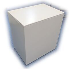 スチール キャビネット 引出＜鍵なし＞ 3段 ワゴン デスク下収納庫 中古の画像