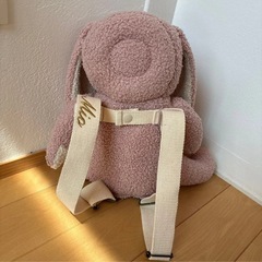 マールマール｜ぬいぐるみリュック｜MARLMARL うさぎ ピンク ベビー 赤ちゃんの画像