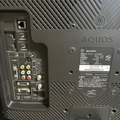 AQUOS ハイビジョン　20型　リモコン有の画像