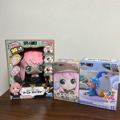 スパイファミリー　アーニャ他　フィギュアセットの画像