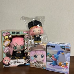 スパイファミリー　アーニャ他　フィギュアセットの画像