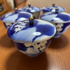 湯呑みセット7.5×5 蓋付き
の画像