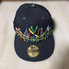NY ニューヨークNew Era 59FIFTY 黒 刺繍キャッ...