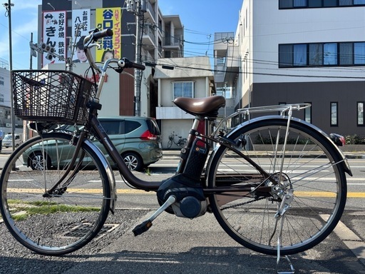中古 Panasonic電動アシスト自転車8Ah 大阪 (となりの樹) 近鉄