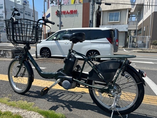 超熱 中古 Panasonic電動アシスト自転車8Ah 大阪 (となりの樹) 近鉄 自転車本体