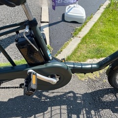 ラウンド  中古 近鉄 (となりの樹) 大阪 Panasonic電動アシスト自転車8Ah 自転車本体